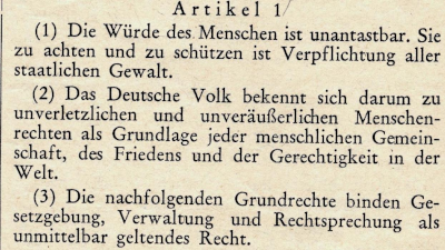 Das deutsche Grundgesetz